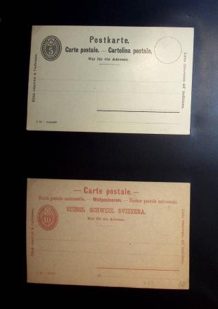 1870-1970, Collection d'entiers postaux neufs et oblitérés
