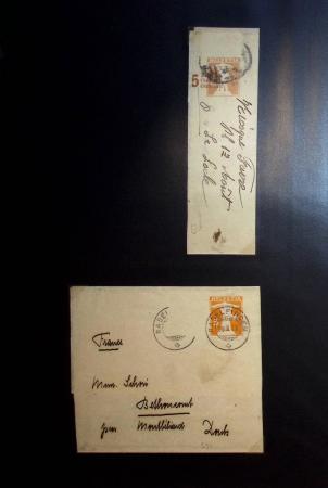 1870-1970, Collection d'entiers postaux neufs et oblitérés