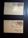 1870-1970, Collection d'entiers postaux neufs et oblitérés