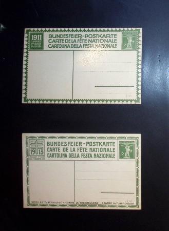 1870-1970, Collection d'entiers postaux neufs et oblitérés