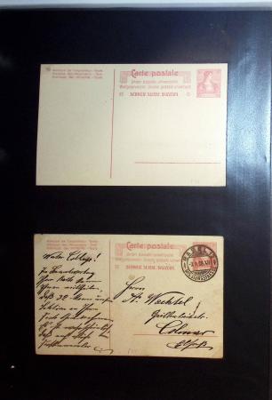 1870-1970, Collection d'entiers postaux neufs et oblitérés