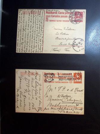 1870-1970, Collection d'entiers postaux neufs et oblitérés