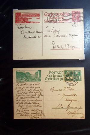 1870-1970, Collection d'entiers postaux neufs et oblitérés