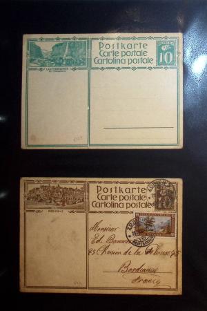 1870-1970, Collection d'entiers postaux neufs et oblitérés