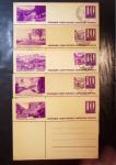 1870-1970, Collection d'entiers postaux neufs et oblitérés