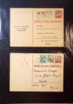 1870-1970, Collection d'entiers postaux neufs et oblitérés