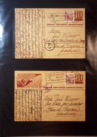 1870-1970, Collection d'entiers postaux neufs et oblitérés