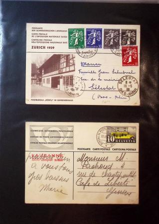 1870-1970, Collection d'entiers postaux neufs et oblitérés