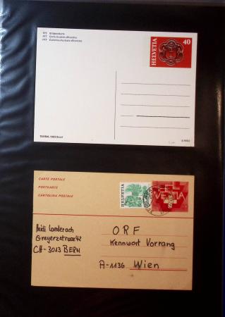 1870-1970, Collection d'entiers postaux neufs et oblitérés