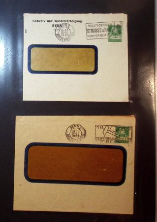 1870-1970, Collection d'entiers postaux neufs et oblitérés