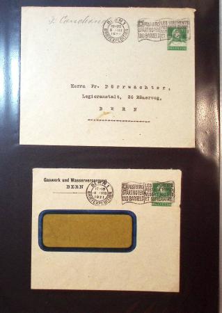 1870-1970, Collection d'entiers postaux neufs et oblitérés