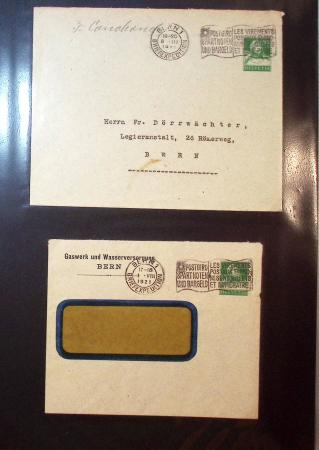 1870-1970, Collection d'entiers postaux neufs et oblitérés