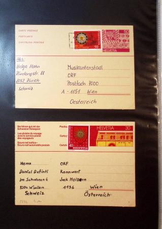 1870-1970, Collection d'entiers postaux neufs et oblitérés