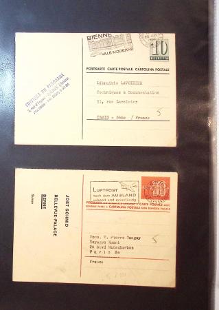 1870-1970, Collection d'entiers postaux neufs et oblitérés