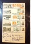 1870-1970, Collection d'entiers postaux neufs et oblitérés