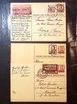 1870-1970, Collection d'entiers postaux neufs et oblitérés