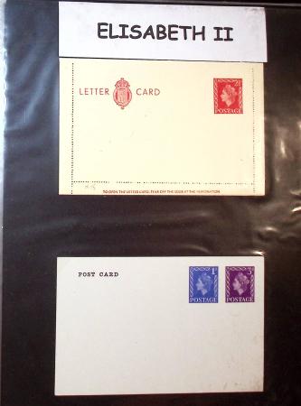 1870-1970, Collection d'entiers postaux neufs et oblitérés