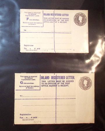 1870-1970, Collection d'entiers postaux neufs et oblitérés