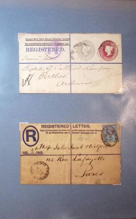 1870-1970, Collection d'entiers postaux neufs et oblitérés