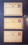 1870-1970, Collection d'entiers postaux neufs et oblitérés