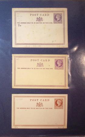 1870-1970, Collection d'entiers postaux neufs et oblitérés