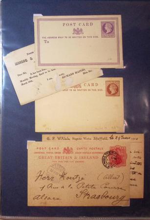 1870-1970, Collection d'entiers postaux neufs et oblitérés
