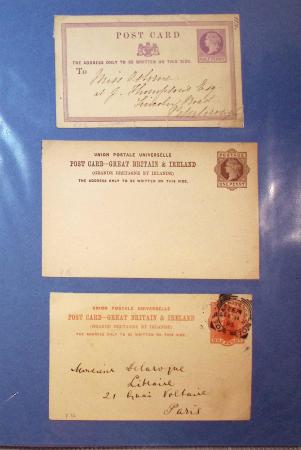 1870-1970, Collection d'entiers postaux neufs et oblitérés