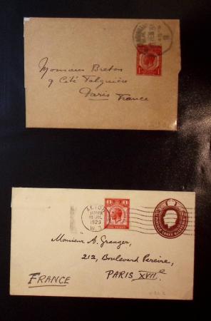 1870-1970, Collection d'entiers postaux neufs et oblitérés