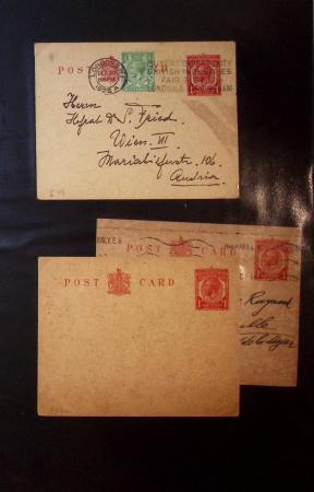 1870-1970, Collection d'entiers postaux neufs et oblitérés