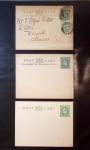 1870-1970, Collection d'entiers postaux neufs et oblitérés