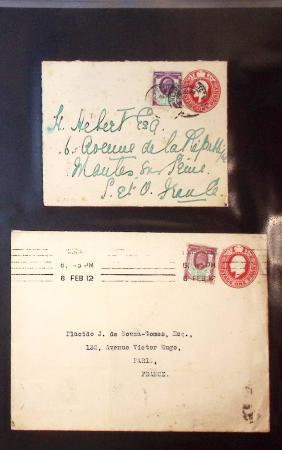 1870-1970, Collection d'entiers postaux neufs et oblitérés