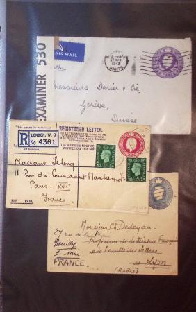 1870-1970, Collection d'entiers postaux neufs et oblitérés