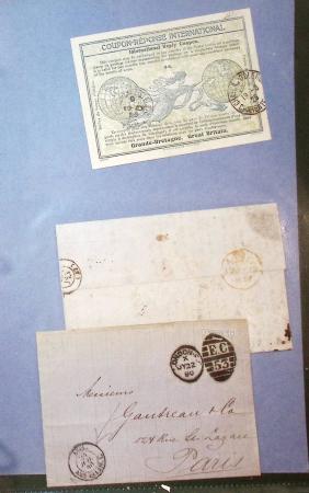 1870-1970, Collection d'entiers postaux neufs et oblitérés