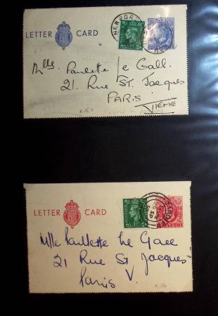 1870-1970, Collection d'entiers postaux neufs et oblitérés