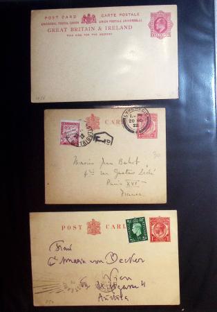 1870-1970, Collection d'entiers postaux neufs et oblitérés