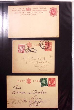 1870-1970, Collection d'entiers postaux neufs et oblitérés