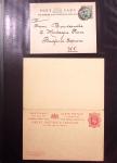 1870-1970, Collection d'entiers postaux neufs et oblitérés