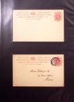 1870-1970, Collection d'entiers postaux neufs et oblitérés