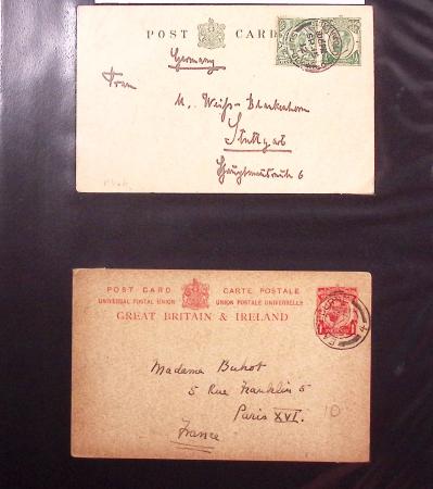 1870-1970, Collection d'entiers postaux neufs et oblitérés