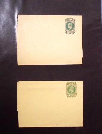 1870-1970, Collection d'entiers postaux neufs et oblitérés