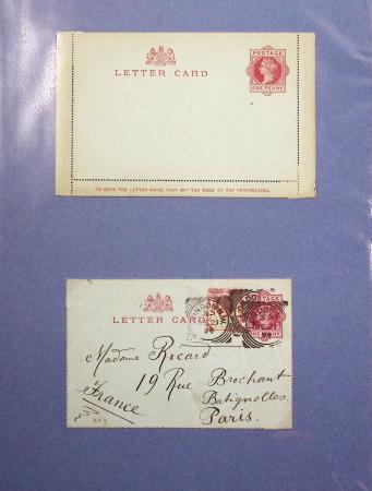 1870-1970, Collection d'entiers postaux neufs et oblitérés