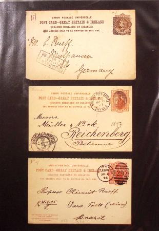 1870-1970, Collection d'entiers postaux neufs et oblitérés