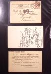 1870-1970, Collection d'entiers postaux neufs et oblitérés