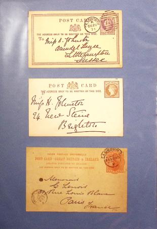 1870-1970, Collection d'entiers postaux neufs et oblitérés