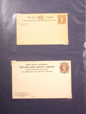 1870-1970, Collection d'entiers postaux neufs et oblitérés
