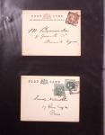 1870-1970, Collection d'entiers postaux neufs et oblitérés