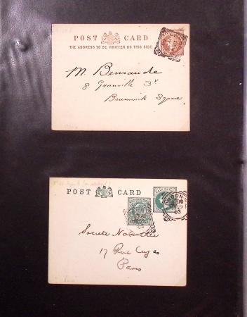 1870-1970, Collection d'entiers postaux neufs et oblitérés