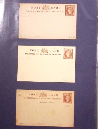 1870-1970, Collection d'entiers postaux neufs et oblitérés