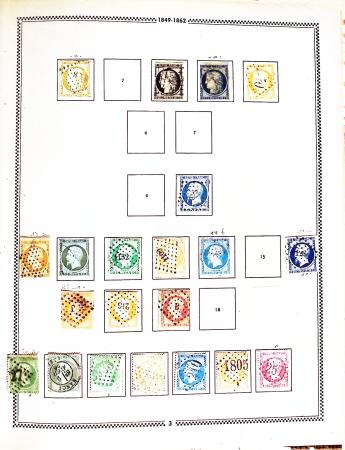 1849-1970, Collection de FRANCE en un album (1849-1963)