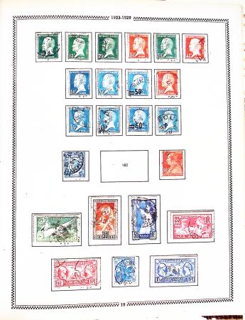 1849-1970, Collection de FRANCE en un album (1849-1963)